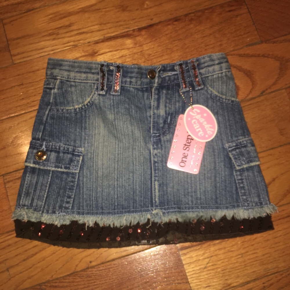 Girls Jean Skirt